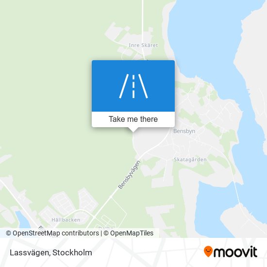 Lassvägen map