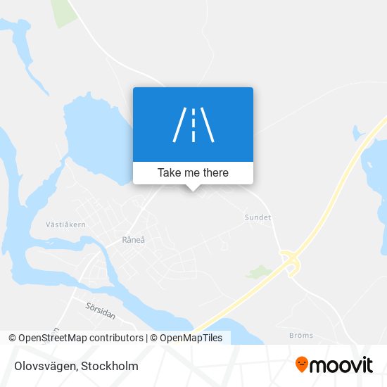 Olovsvägen map