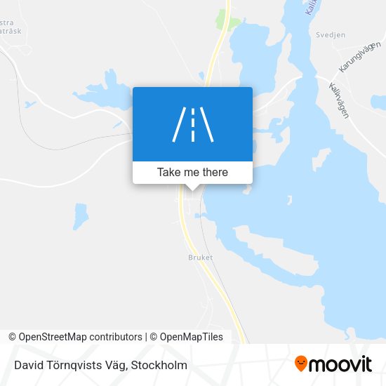 David Törnqvists Väg map