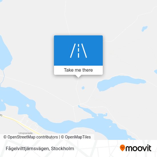Fågelvilttjärnsvägen map