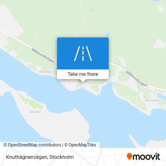 Knuthägnanvägen map