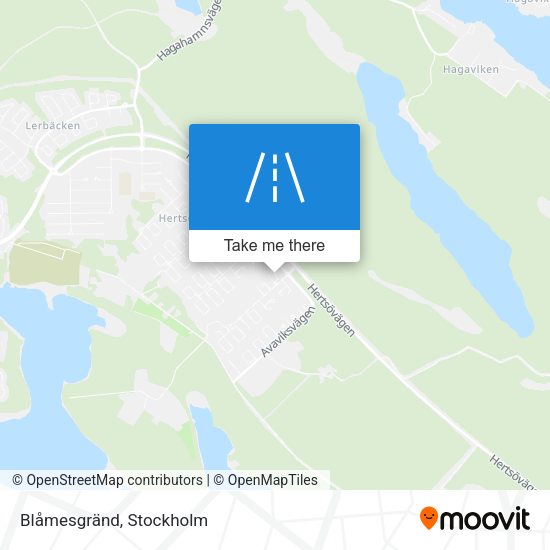 Blåmesgränd map