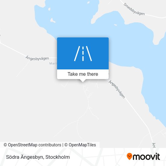 Södra Ängesbyn map
