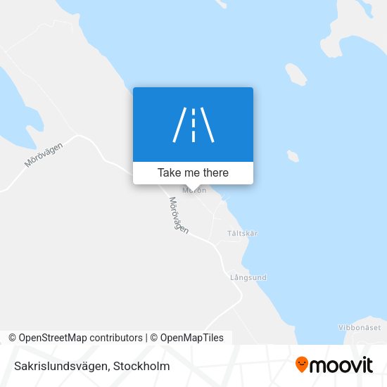 Sakrislundsvägen map
