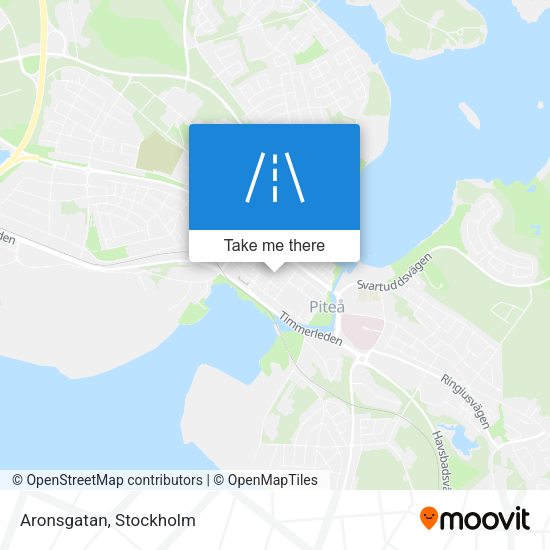 Aronsgatan map