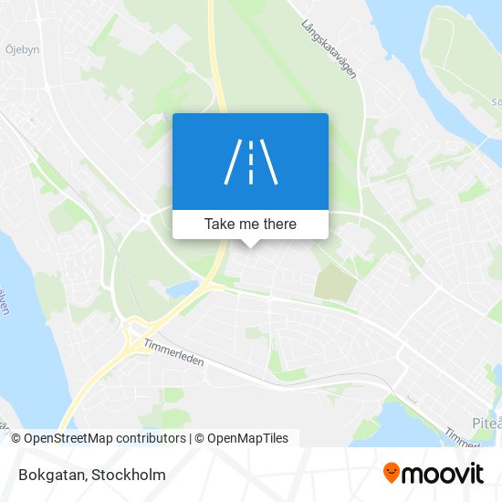 Bokgatan map