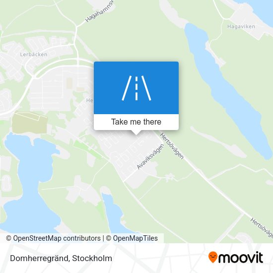 Domherregränd map