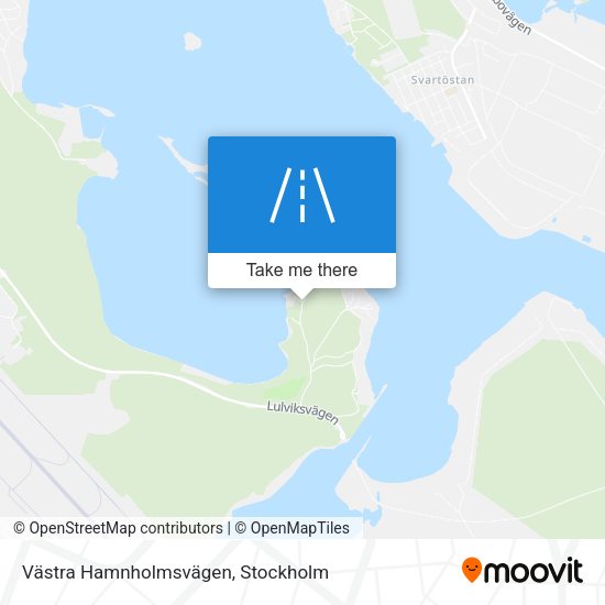 Västra Hamnholmsvägen map