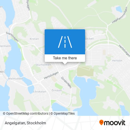 Angelgatan map