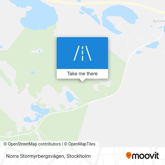 Norra Stormyrbergsvägen map