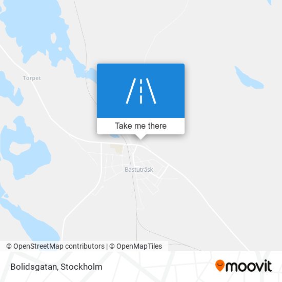 Bolidsgatan map