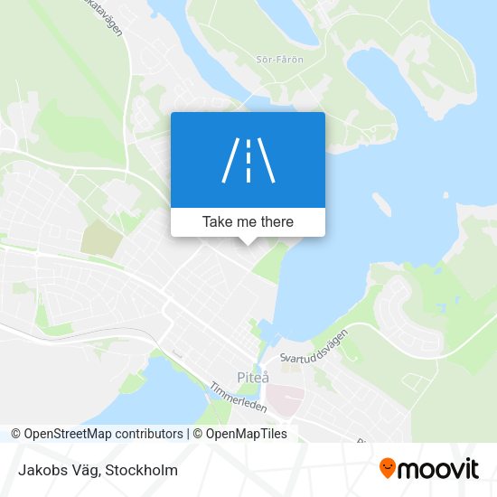 Jakobs Väg map