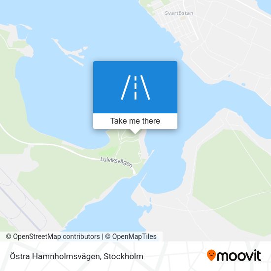 Östra Hamnholmsvägen map