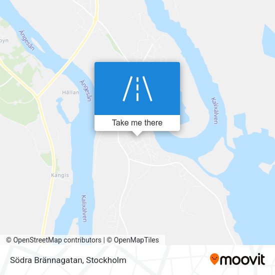 Södra Brännagatan map