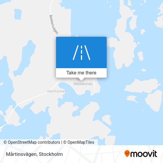 Mårtinsvägen map