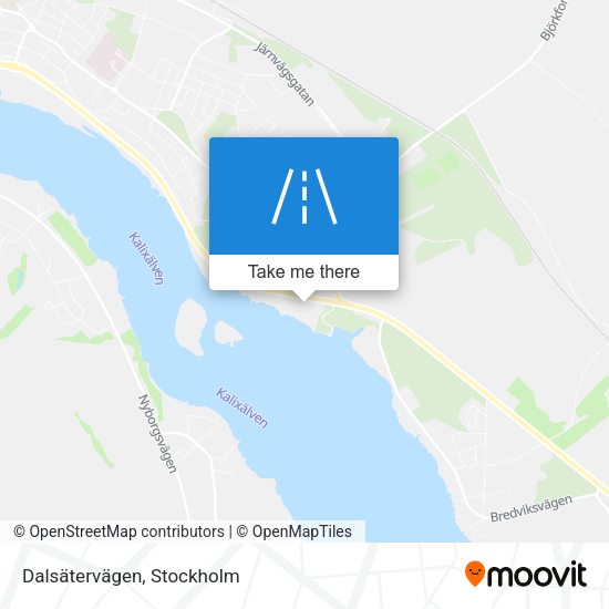 Dalsätervägen map
