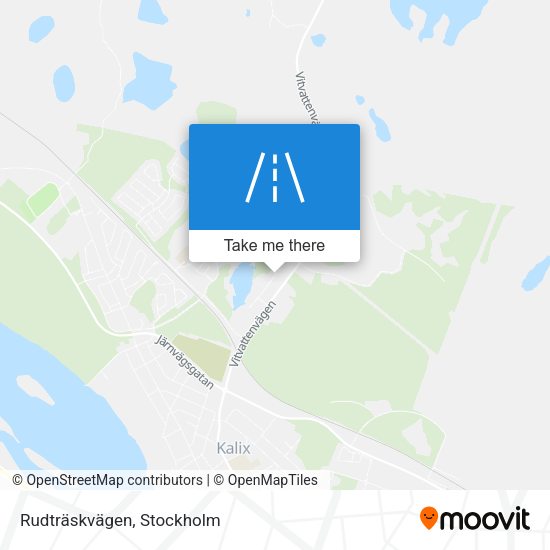 Rudträskvägen map