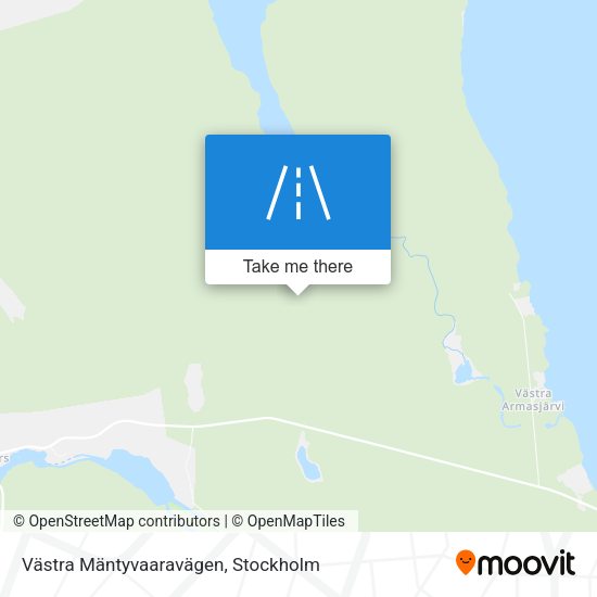 Västra Mäntyvaaravägen map