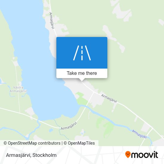 Armasjärvi map