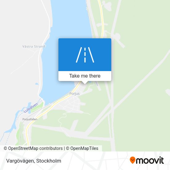 Vargövägen map