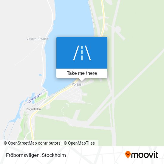 Fröbomsvägen map