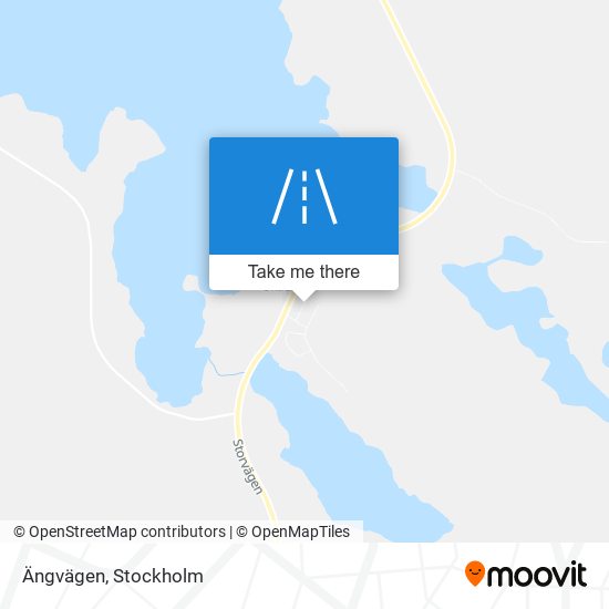 Ängvägen map