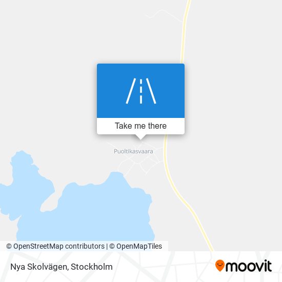 Nya Skolvägen map