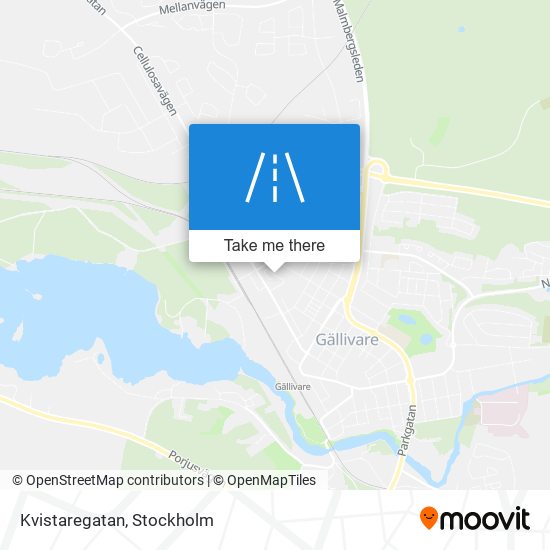 Kvistaregatan map