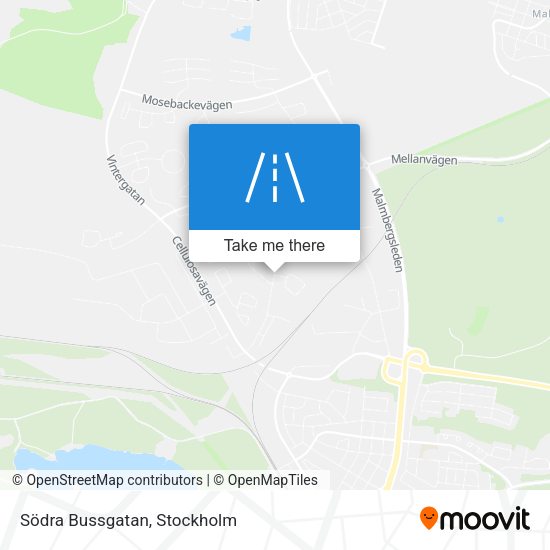 Södra Bussgatan map