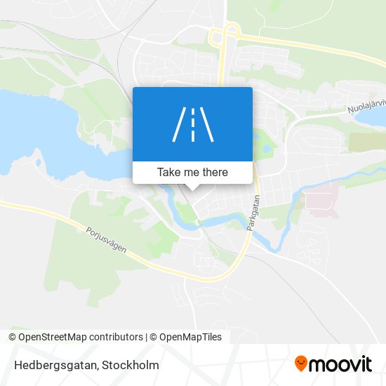 Hedbergsgatan map