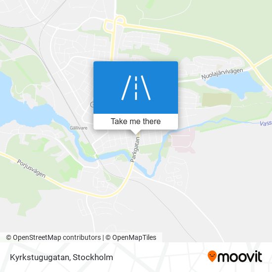 Kyrkstugugatan map