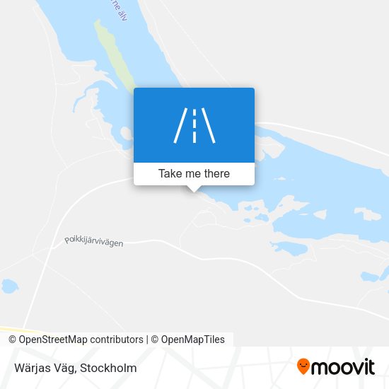 Wärjas Väg map