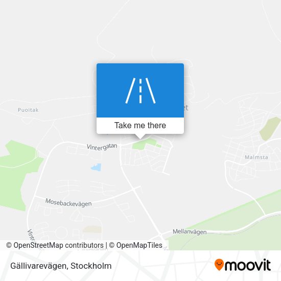 Gällivarevägen map