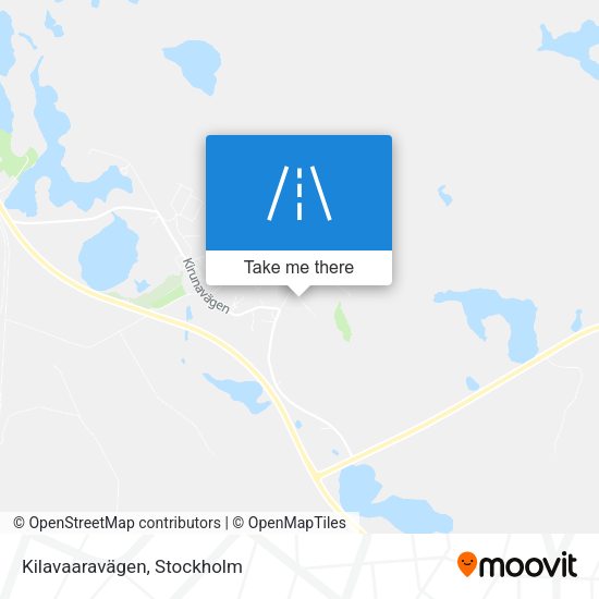 Kilavaaravägen map