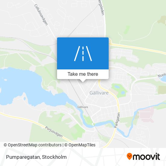 Pumparegatan map