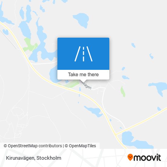 Kirunavägen map