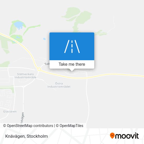 Knävägen map