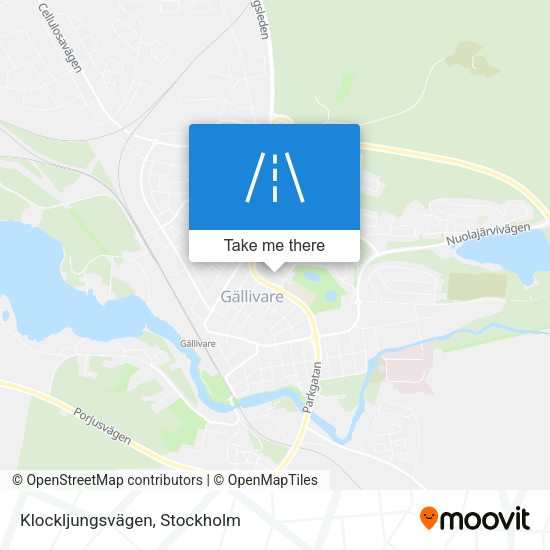 Klockljungsvägen map