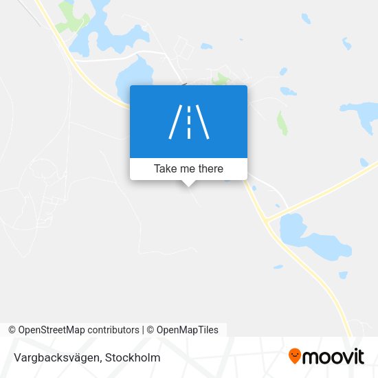 Vargbacksvägen map