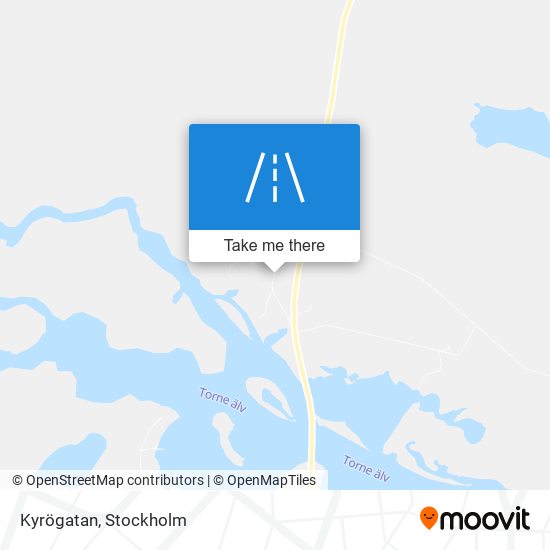 Kyrögatan map