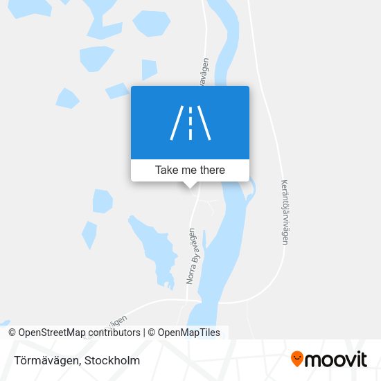 Törmävägen map