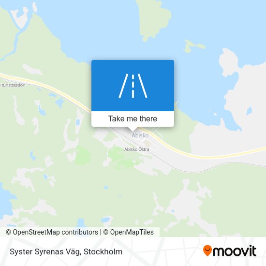 Syster Syrenas Väg map
