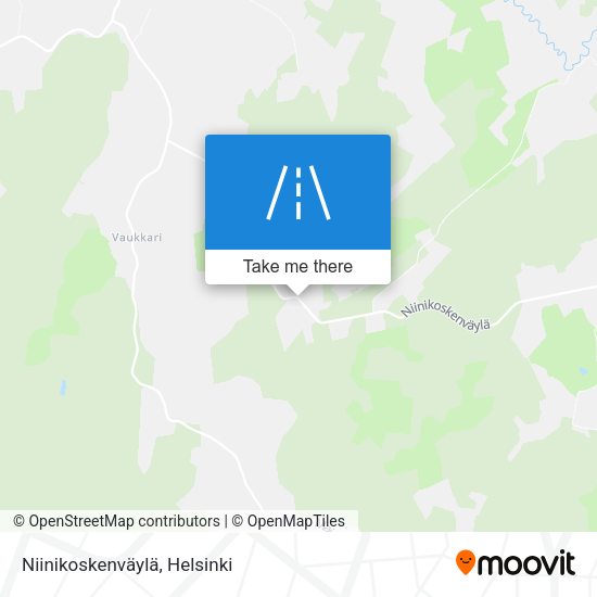 Niinikoskenväylä map