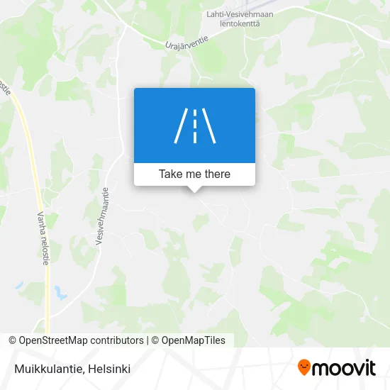 Muikkulantie map