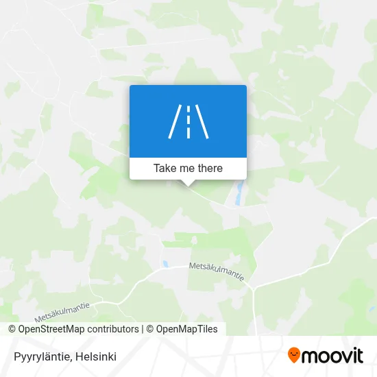 Pyyryläntie map