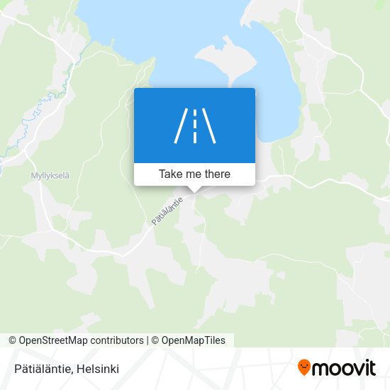 Pätiäläntie map
