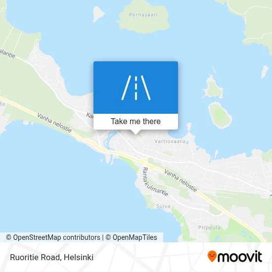 Ruoritie Road map