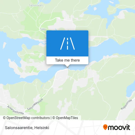 Salonsaarentie map
