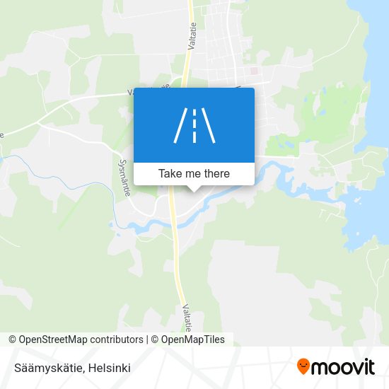 Säämyskätie map