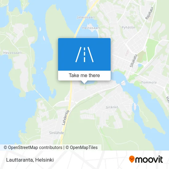 Lauttaranta map